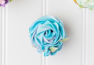 Blue Rose Cupcake