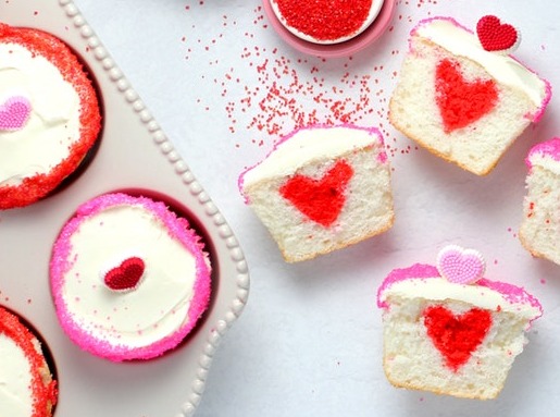 Heart Cupcake