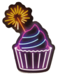 Flowers on Cupcakes Logo